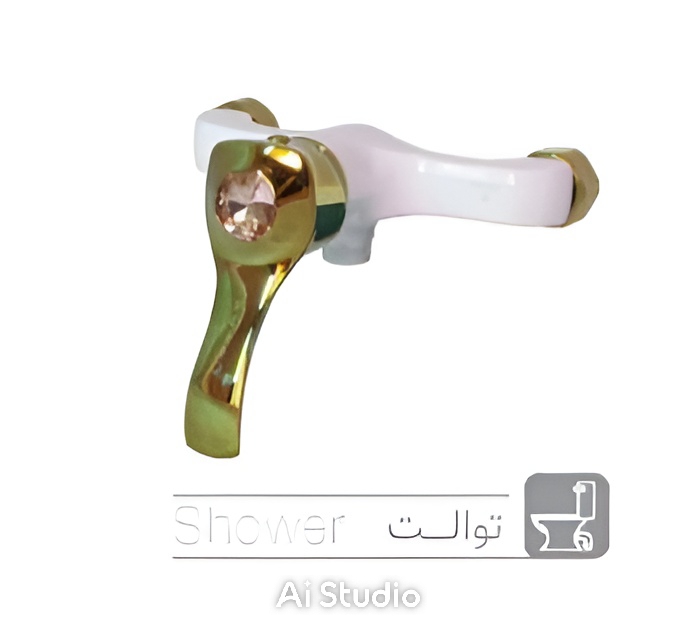 ست شیرآلات آرکام مدرن رومانو سفیدطلا