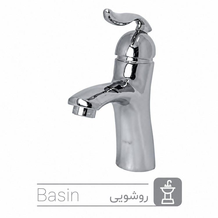 ست شیرآلات آرکام مدل سورنا کروم